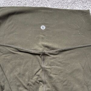 lululemon athletica Olive Green Leggings *final sale*